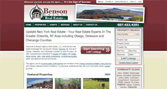 Desktop Screenshot of bensonre.com