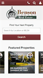 Mobile Screenshot of bensonre.com